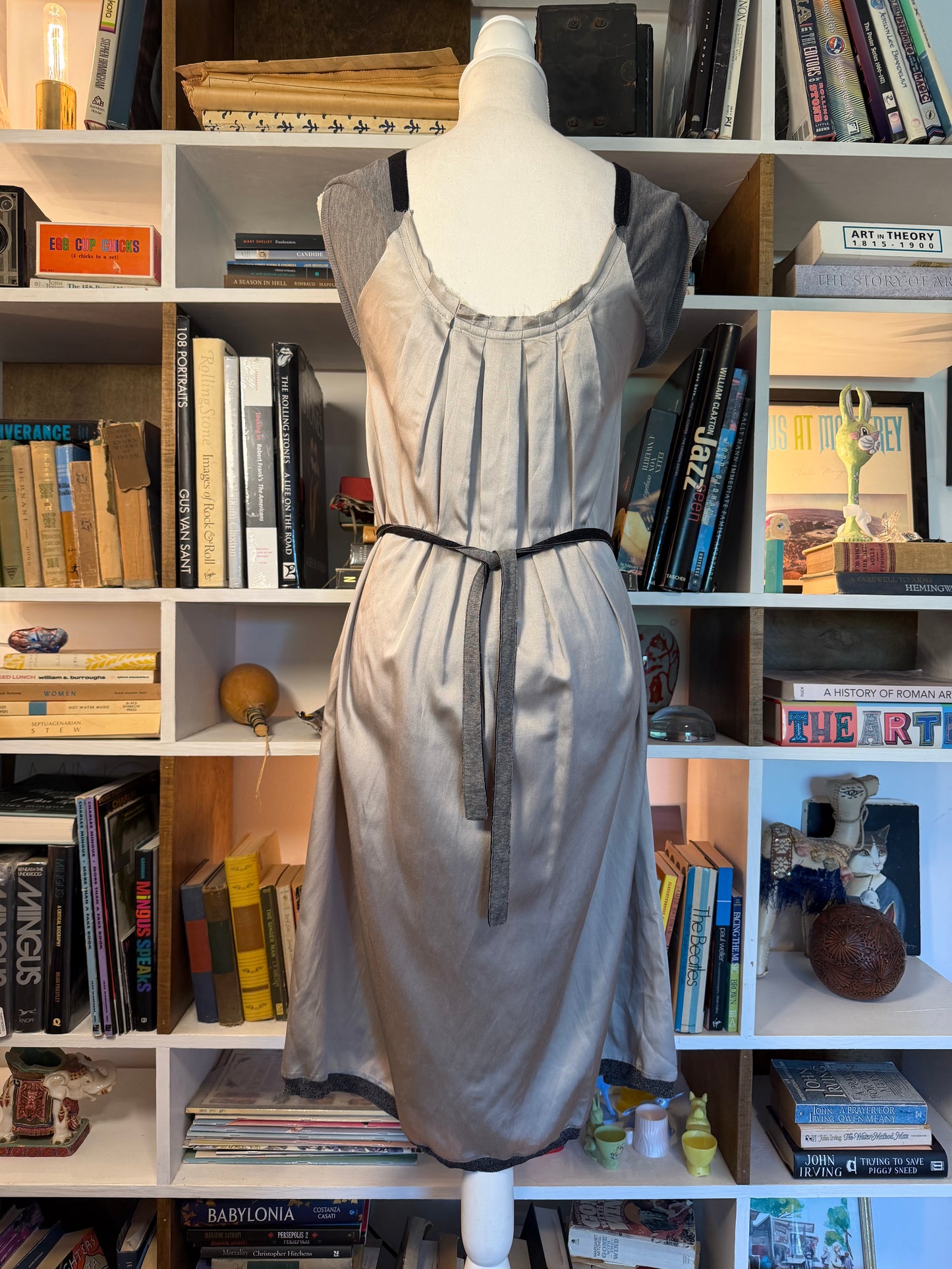 ANTIPAST grey shift dress