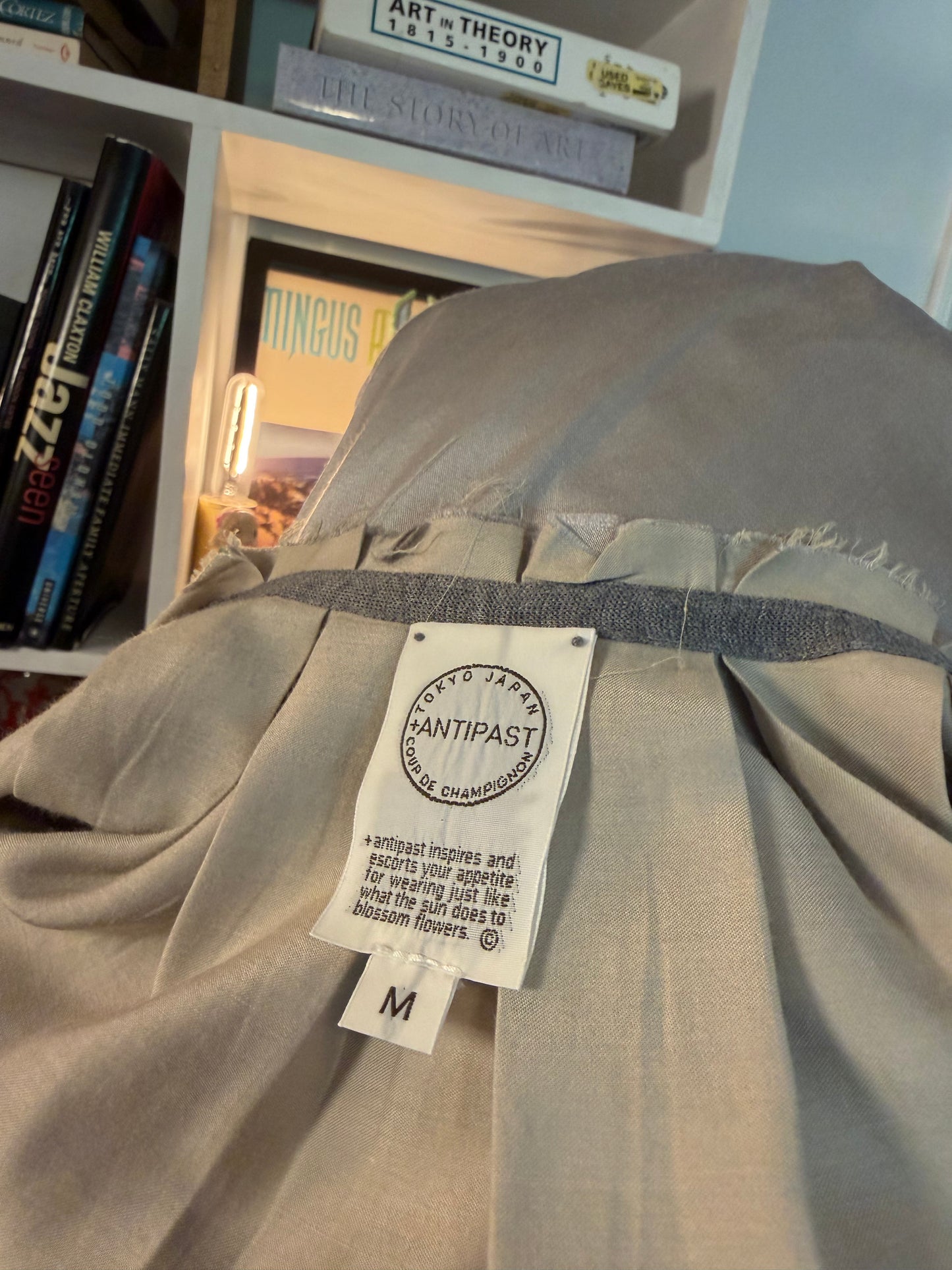 ANTIPAST grey shift dress