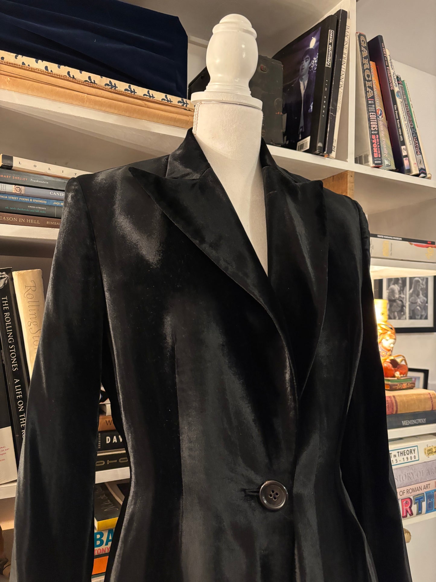 1996 FW Richard Tyler Velvet Coat