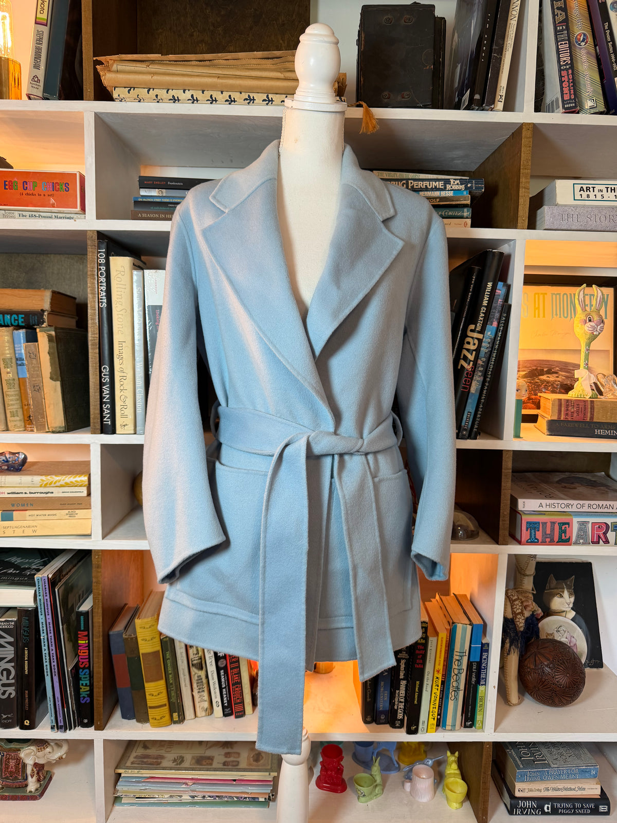 Dorothee Schumacher Exciting Volumes Wool-Blend Belted Jacket