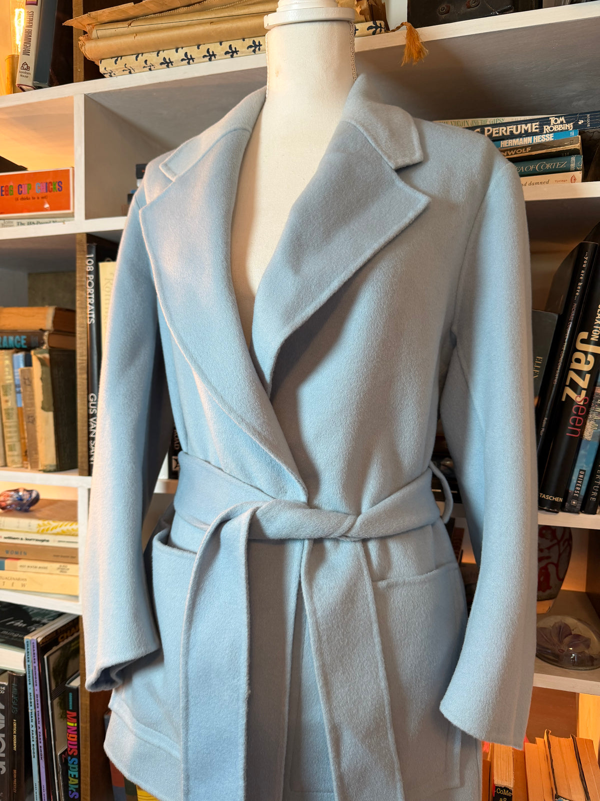 Dorothee Schumacher Exciting Volumes Wool-Blend Belted Jacket