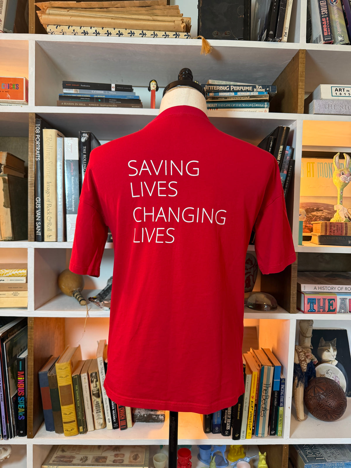 Balenciaga x World Food Programme WFP Red Logo T-Shirt