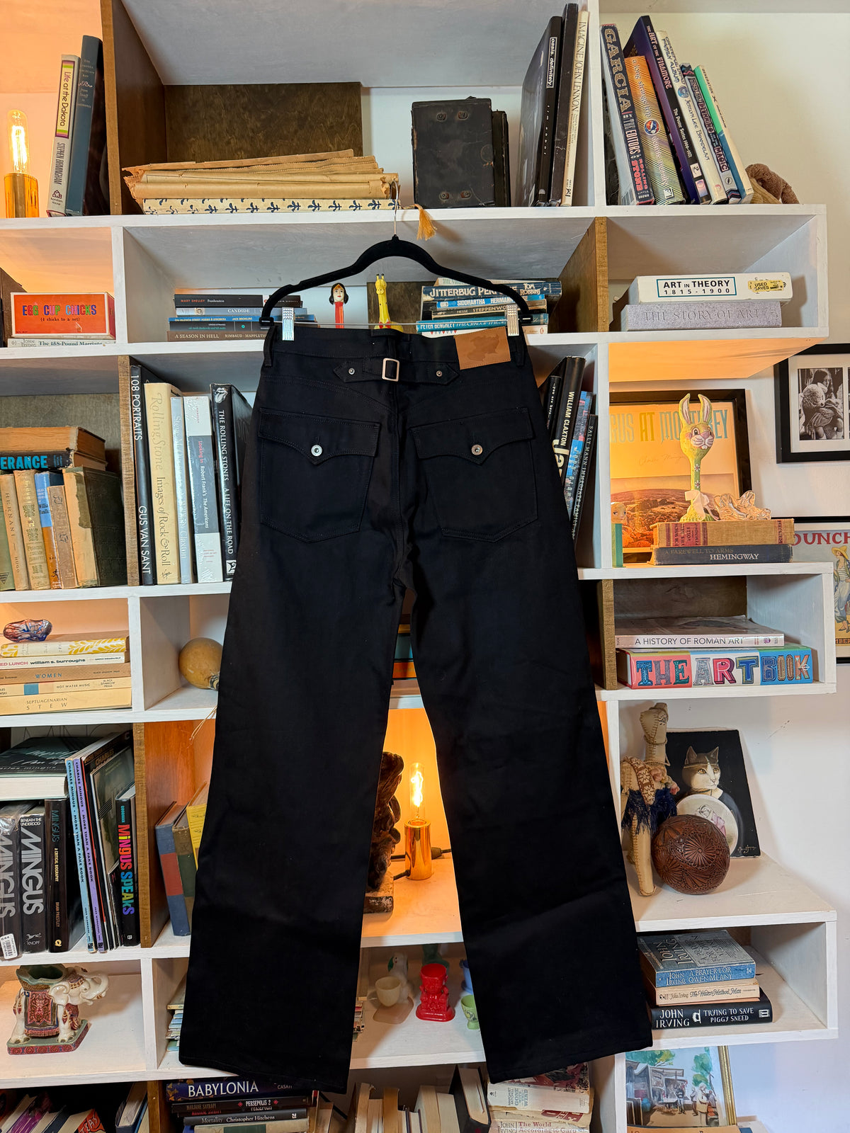 Timeless Galleria Mich Jet Black Straight Leg Jeans 32