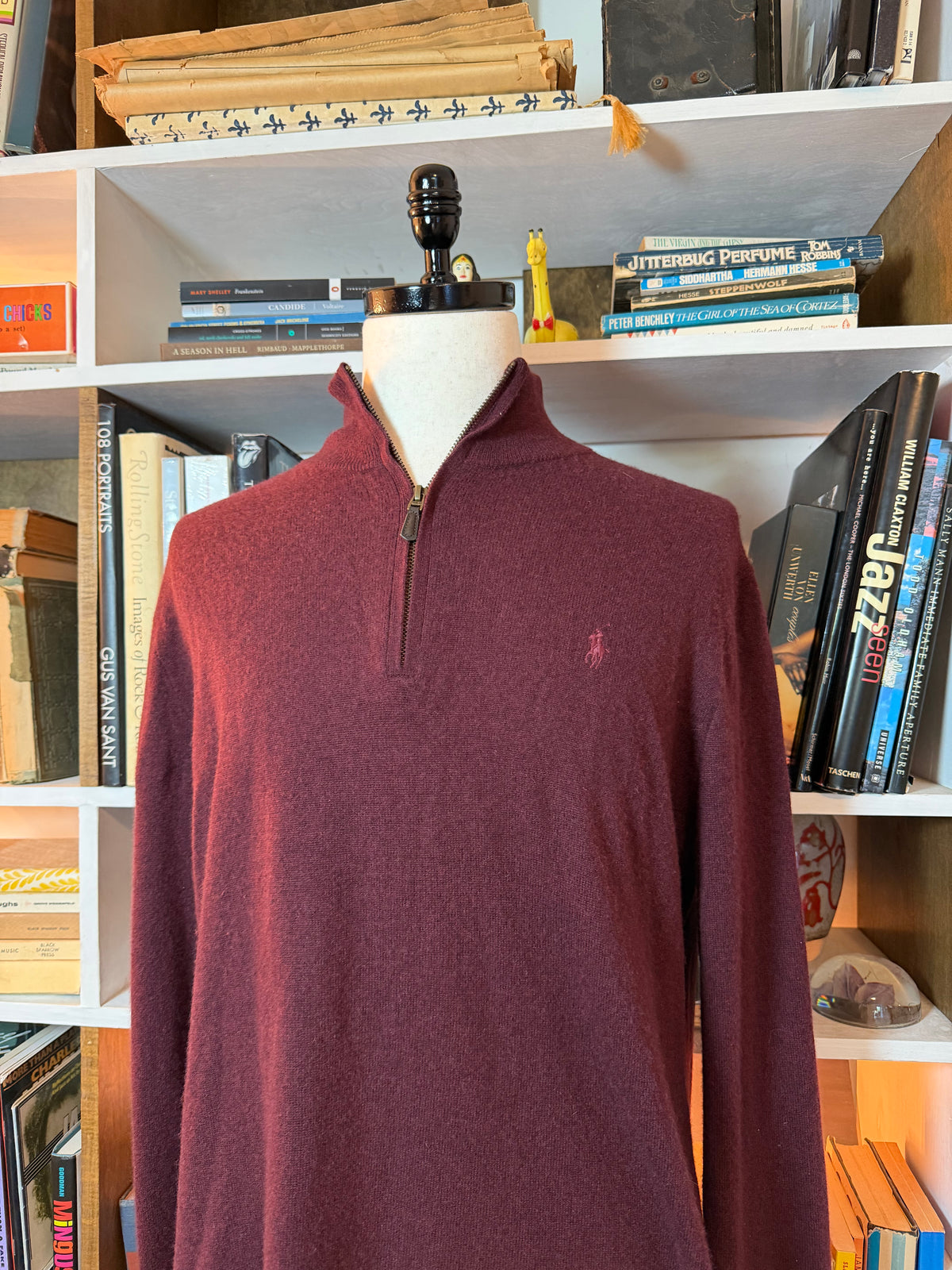 Polo Ralph Lauren Wool Zip Up L