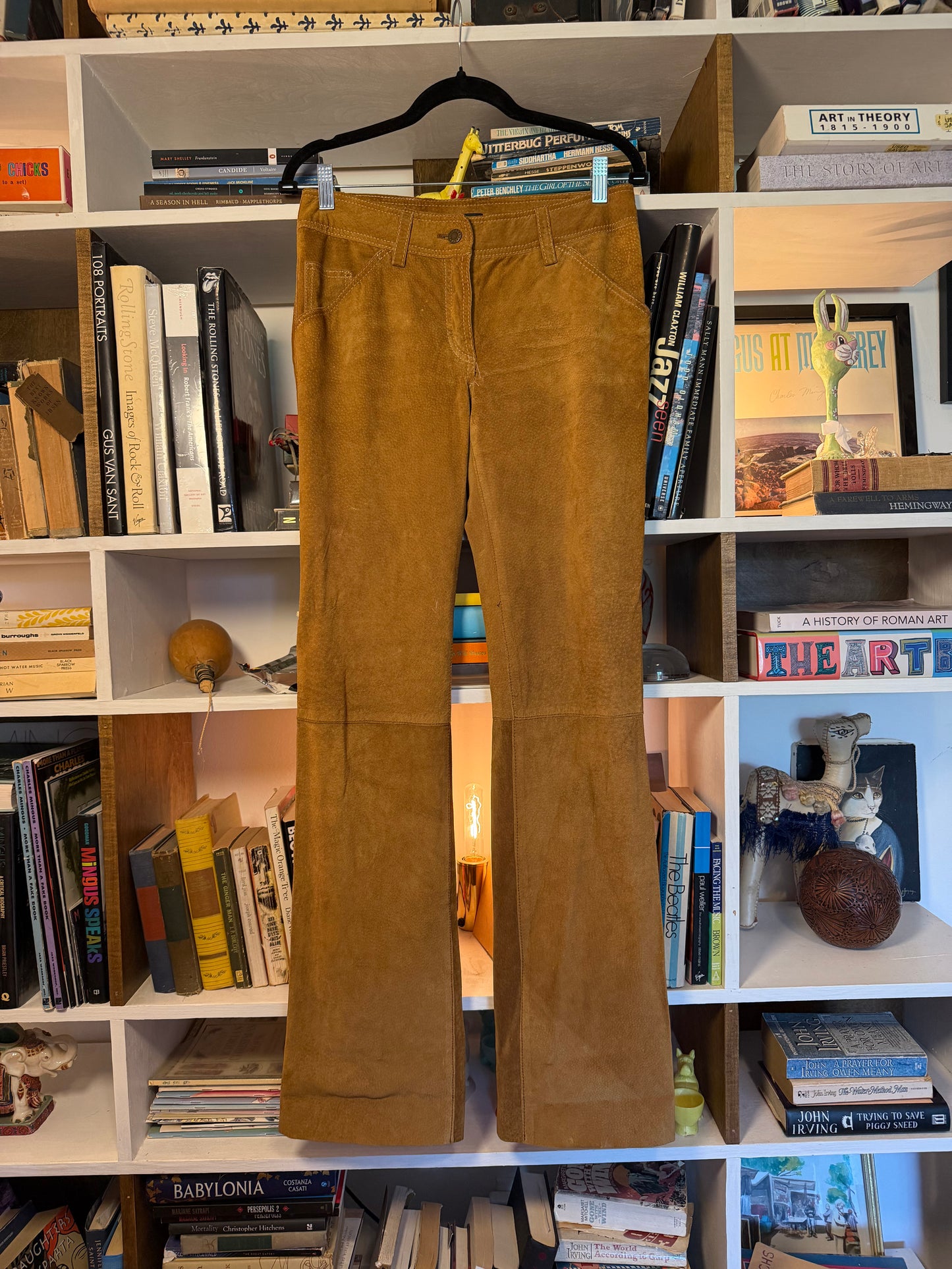 Dolce Gabbana Suede Pants