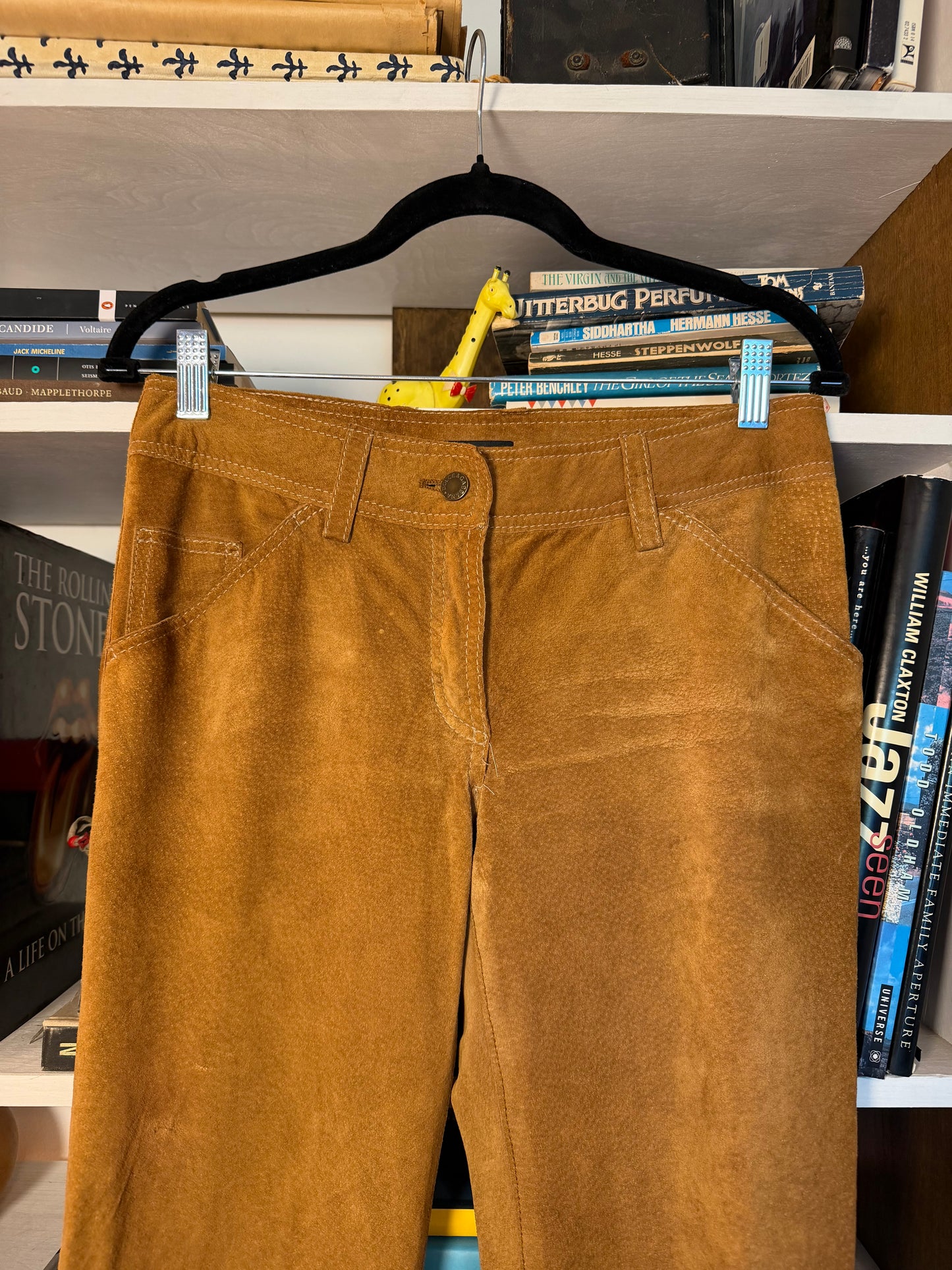 Dolce Gabbana Suede Pants