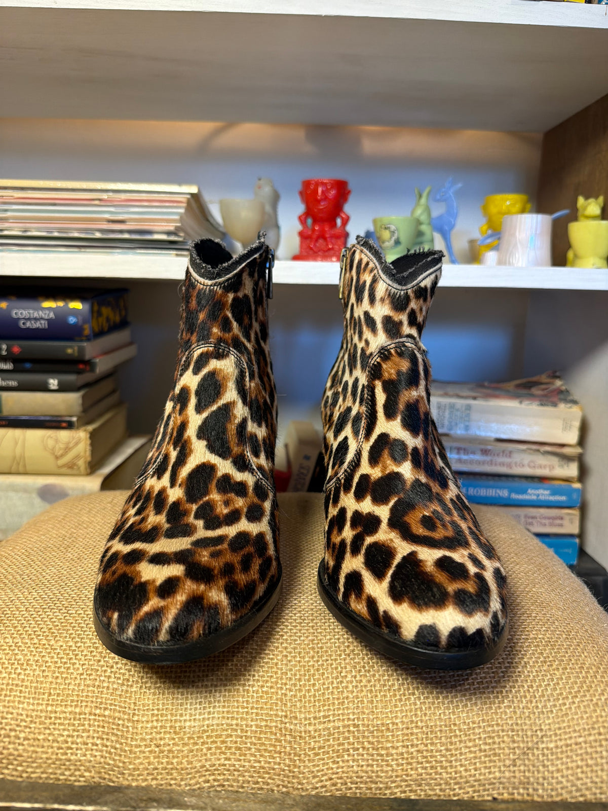 Zadig & Voltaire Molly Leopard Boots 37