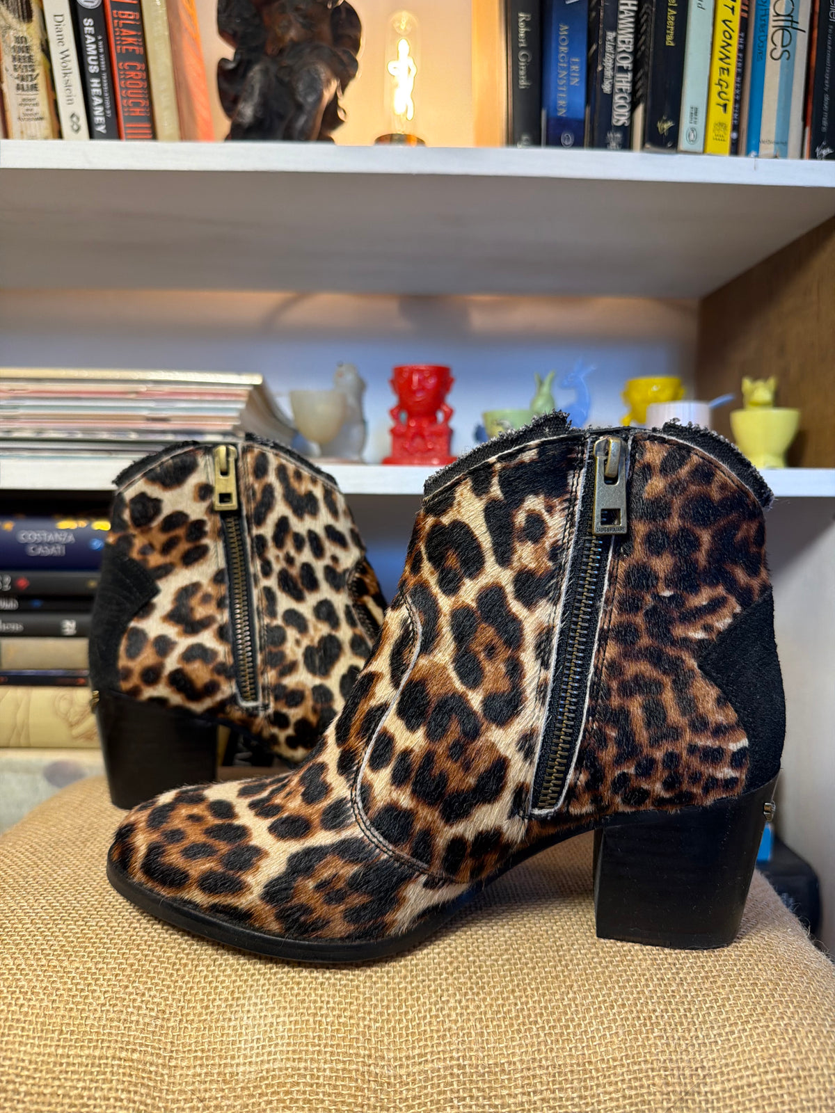 Zadig & Voltaire Molly Leopard Boots 37