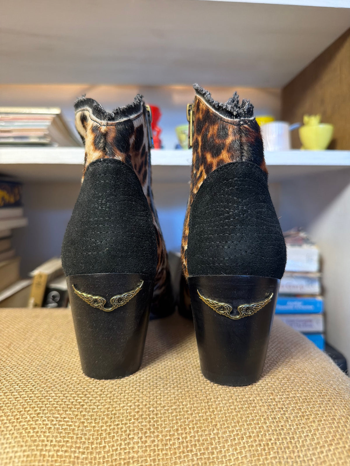 Zadig & Voltaire Molly Leopard Boots 37