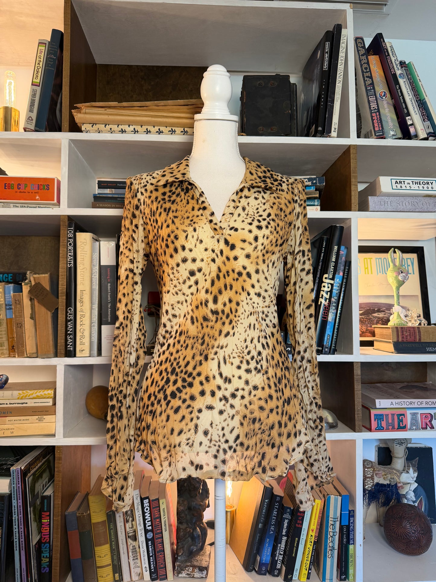 Joyce Leslie Cheetah Blouse