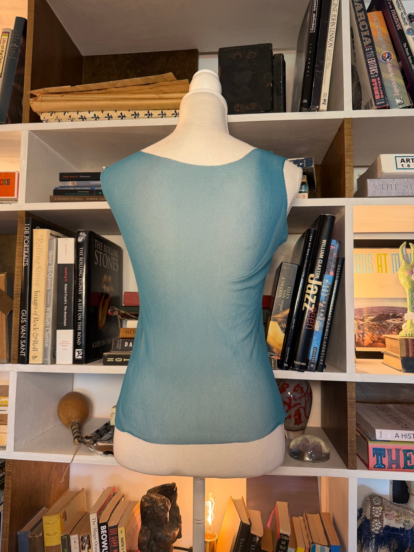 ANTIPAST embroidered mesh tank