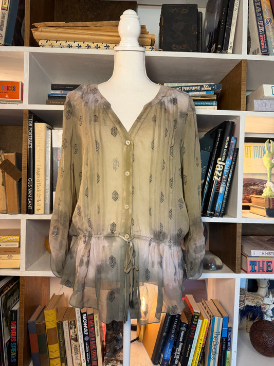Hale Bob Silk Blouse