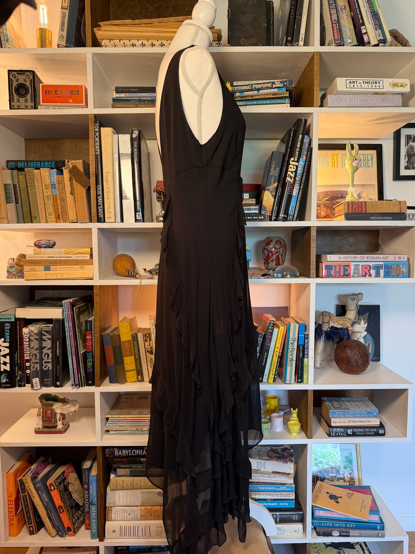 Elizabeth & James Silk Ruffle Dress
