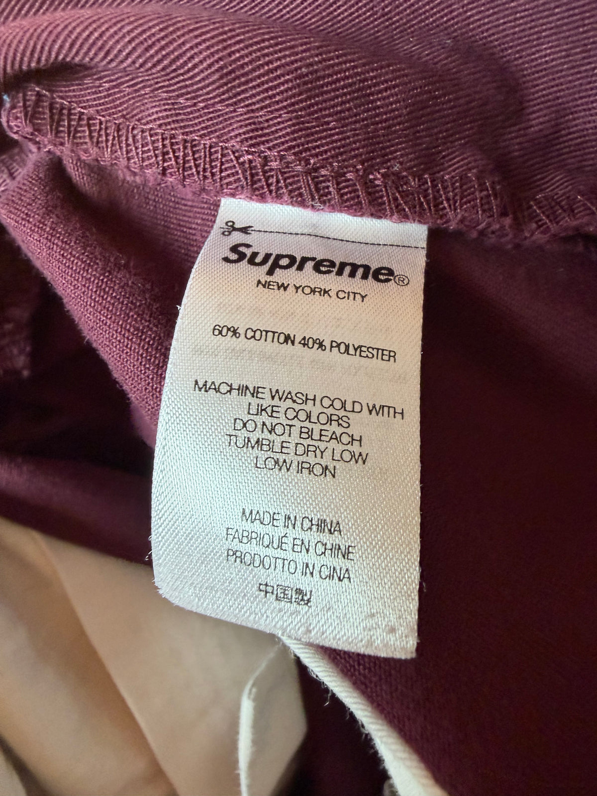 Supreme Work Pants 30