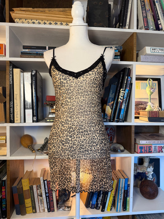 Leopard Vintage Slip