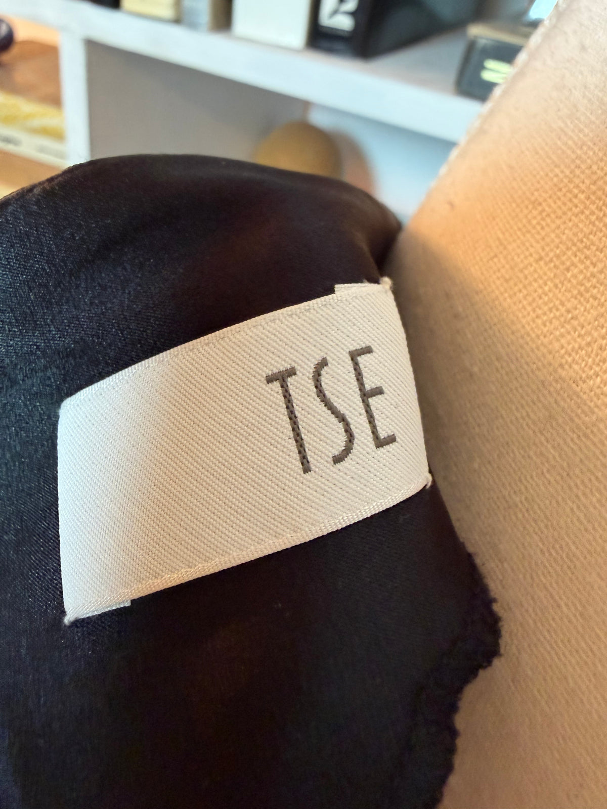 TSE Black Silk Skirt 6