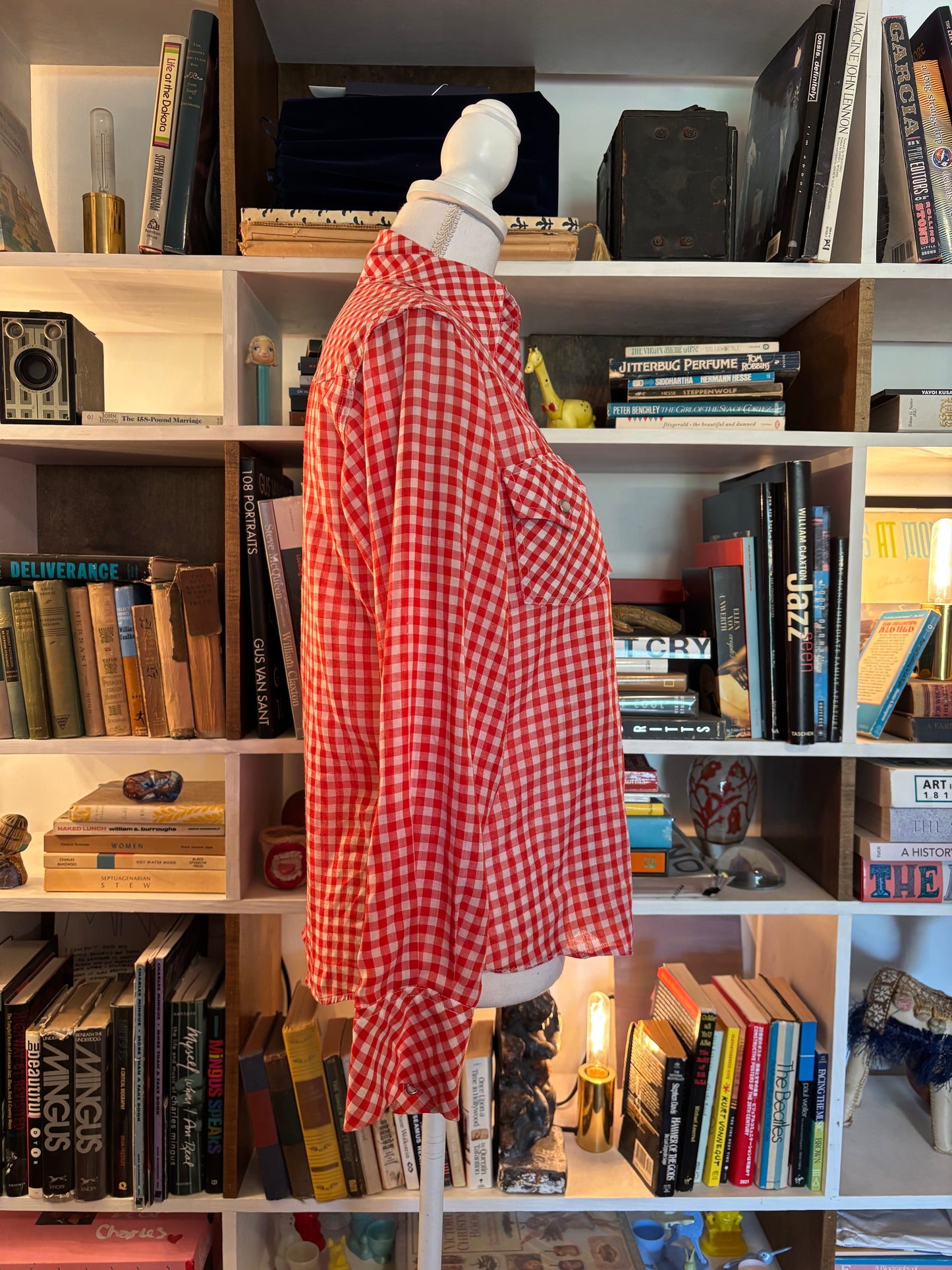 Gingham Vintage Western Shirt