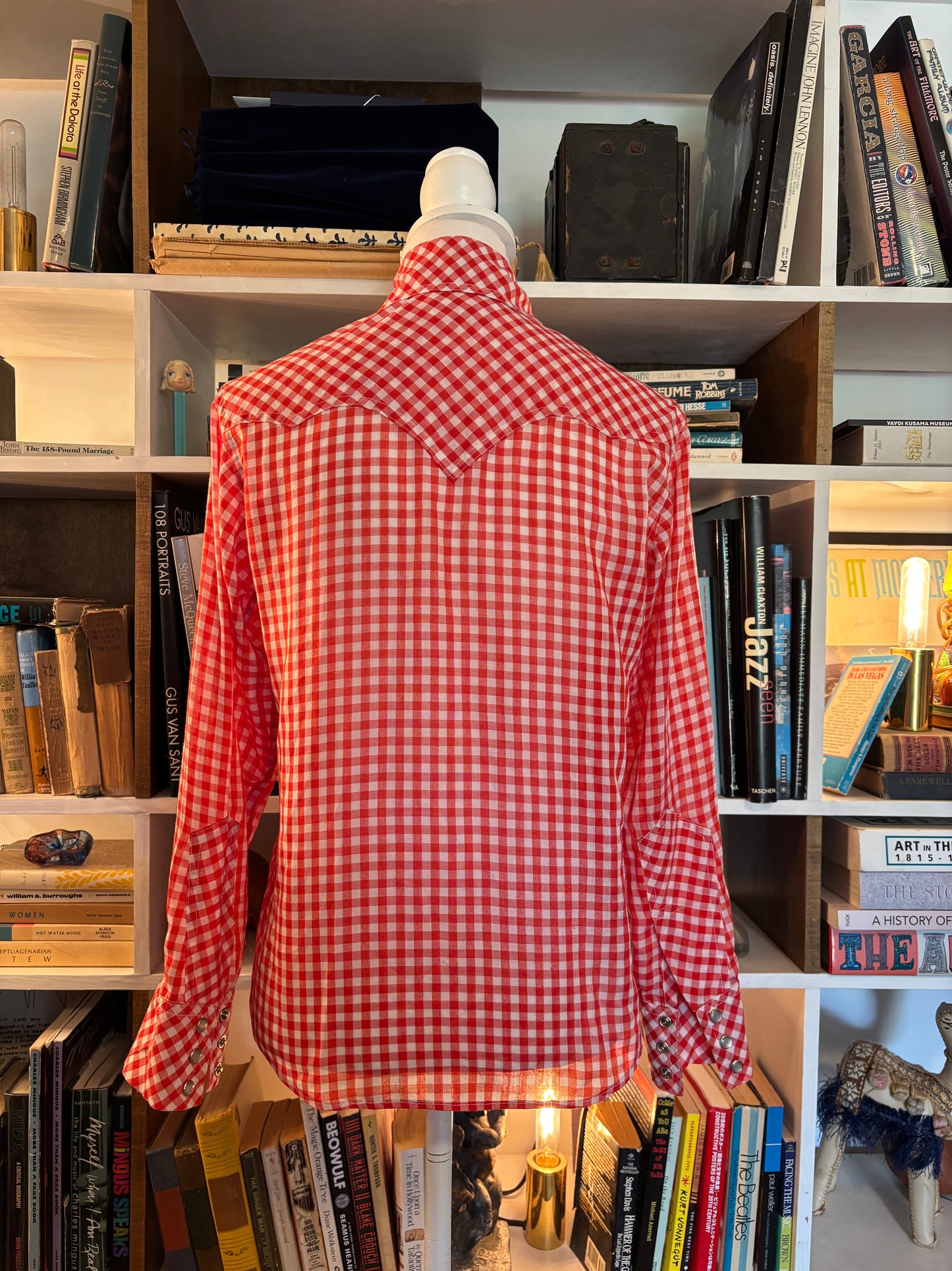 Gingham Vintage Western Shirt