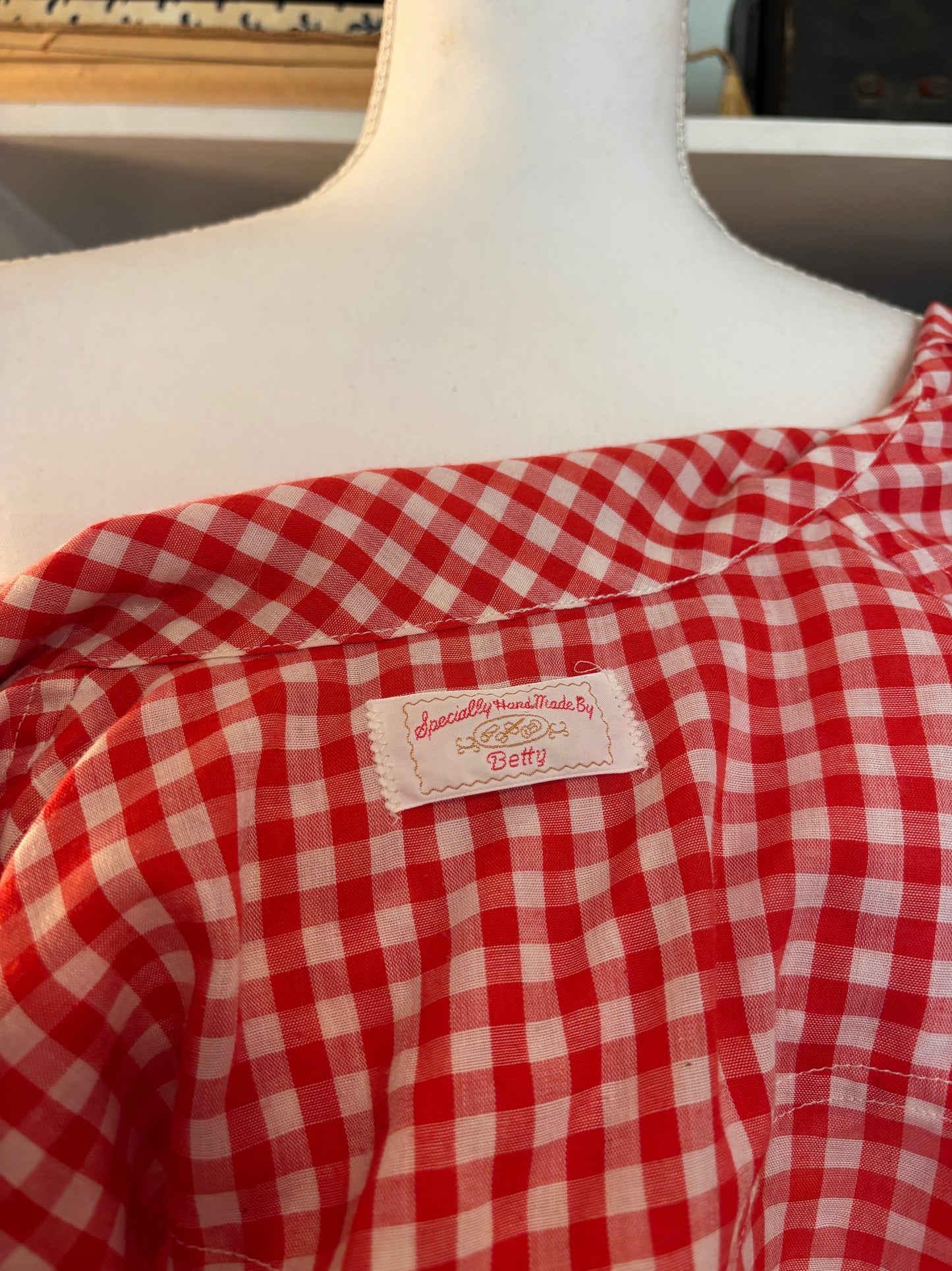 Gingham Vintage Western Shirt