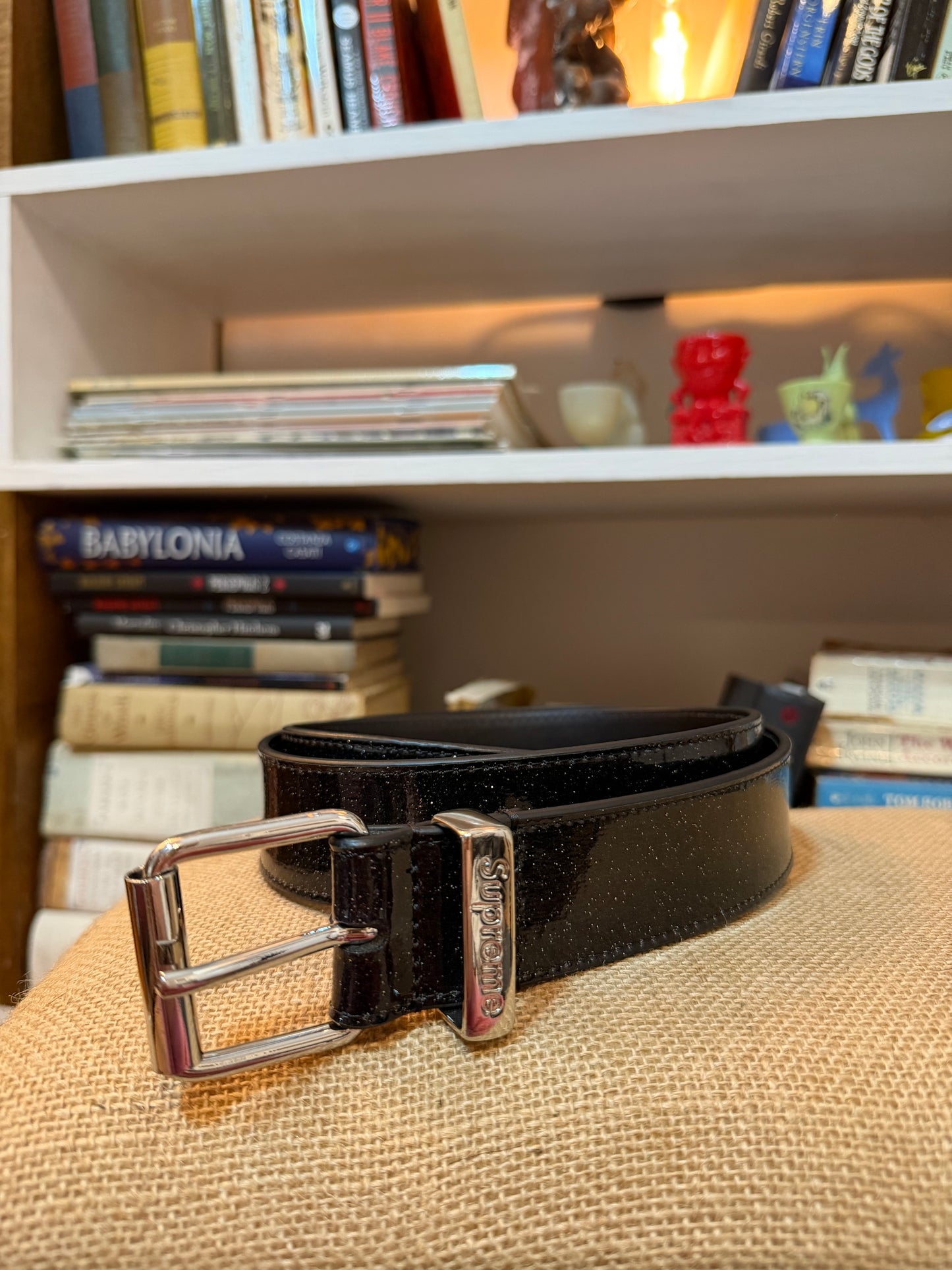 Supreme Glitter Vinyl Ranger Belt