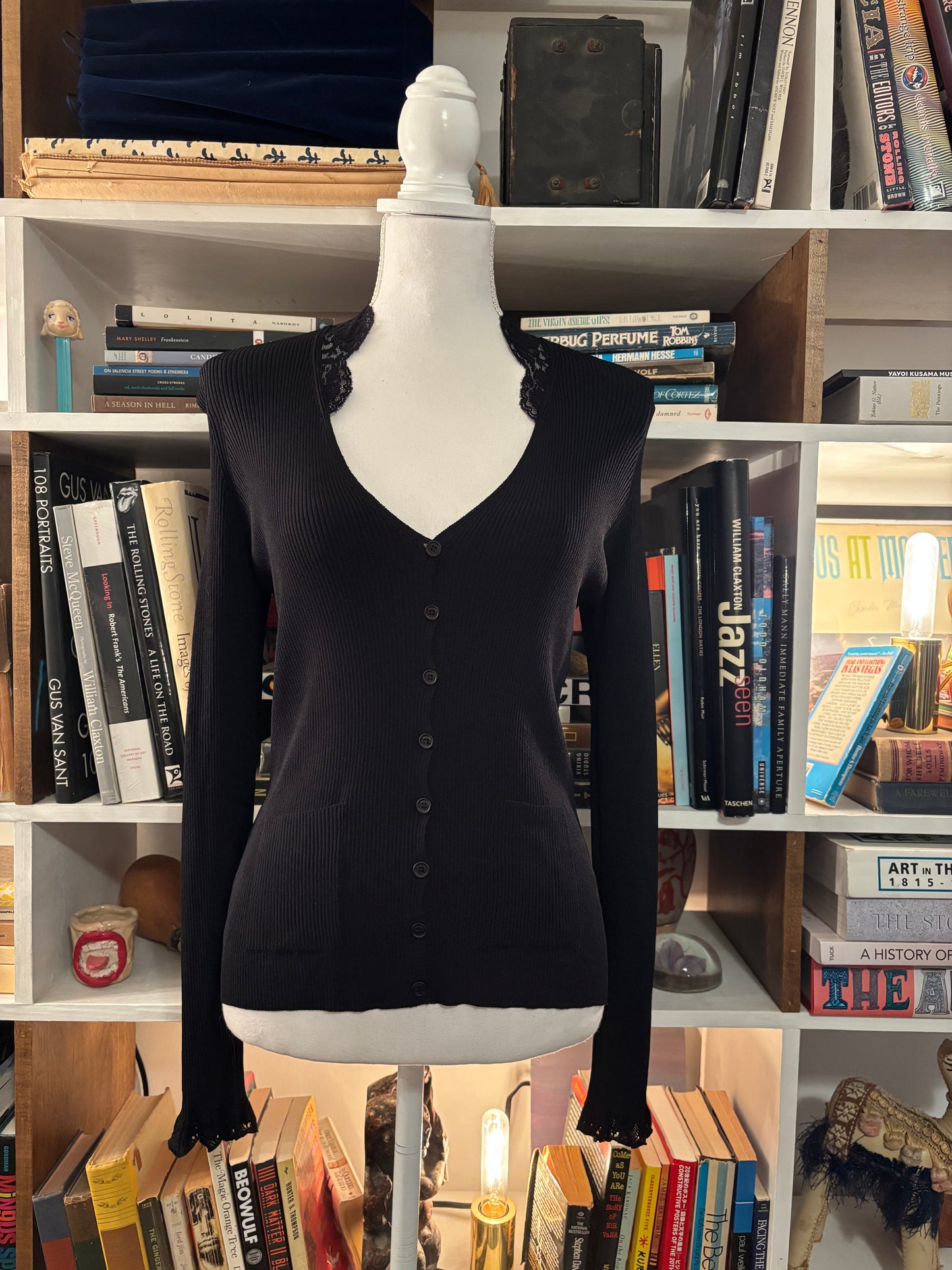 Escada Lace Cardigan