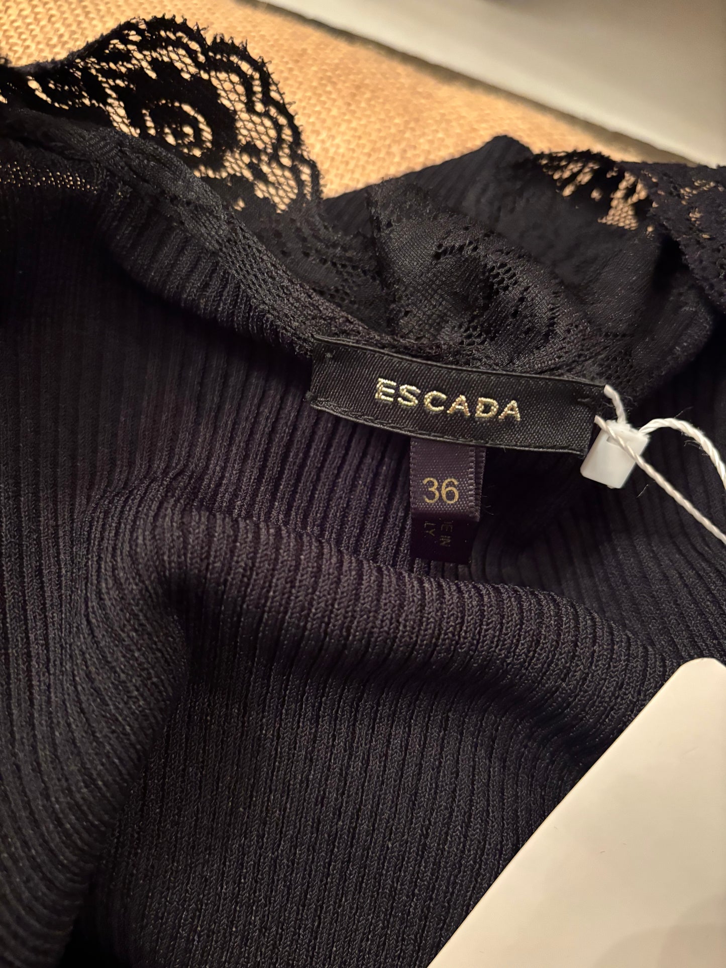 Escada Lace Cardigan