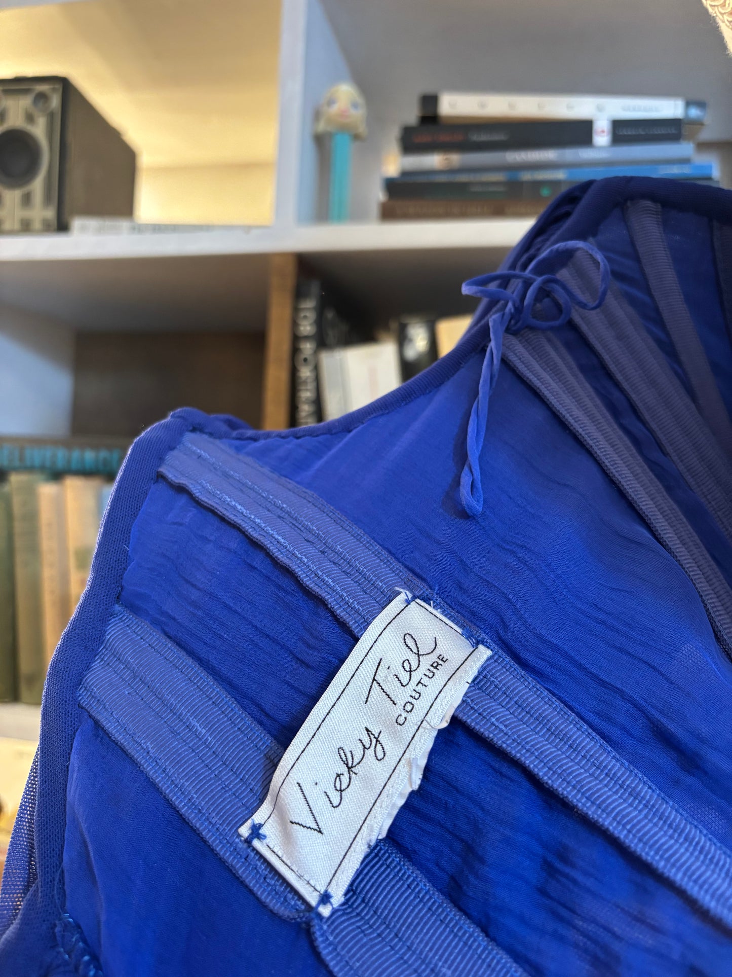 Vicky Tiel Couture Vintage Gown & Cardigan