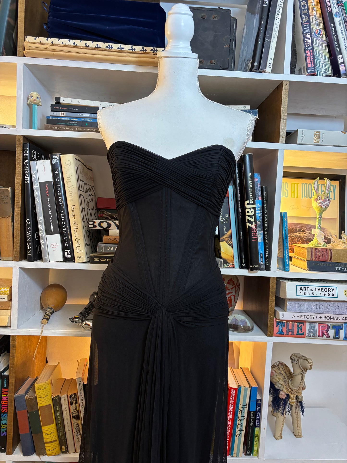 Vicky Tiel Couture Black Gown