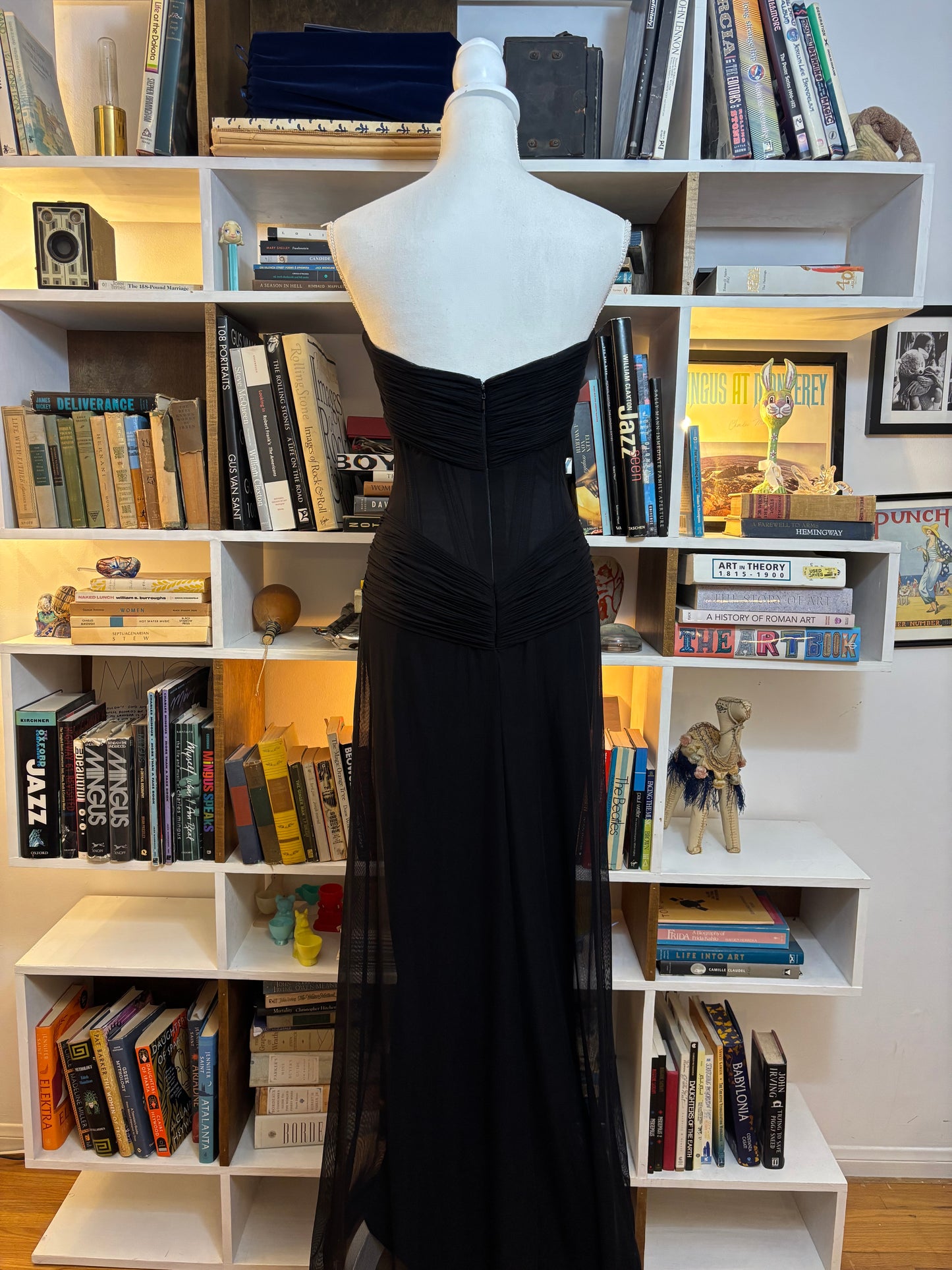 Vicky Tiel Couture Black Gown