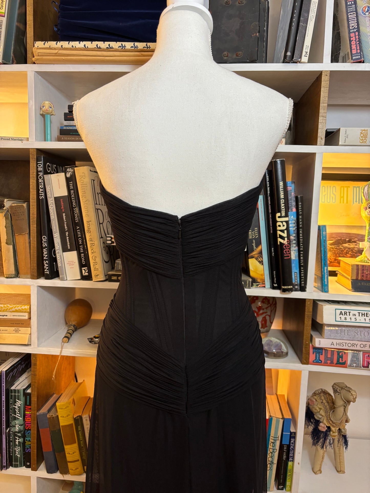 Vicky Tiel Couture Black Gown