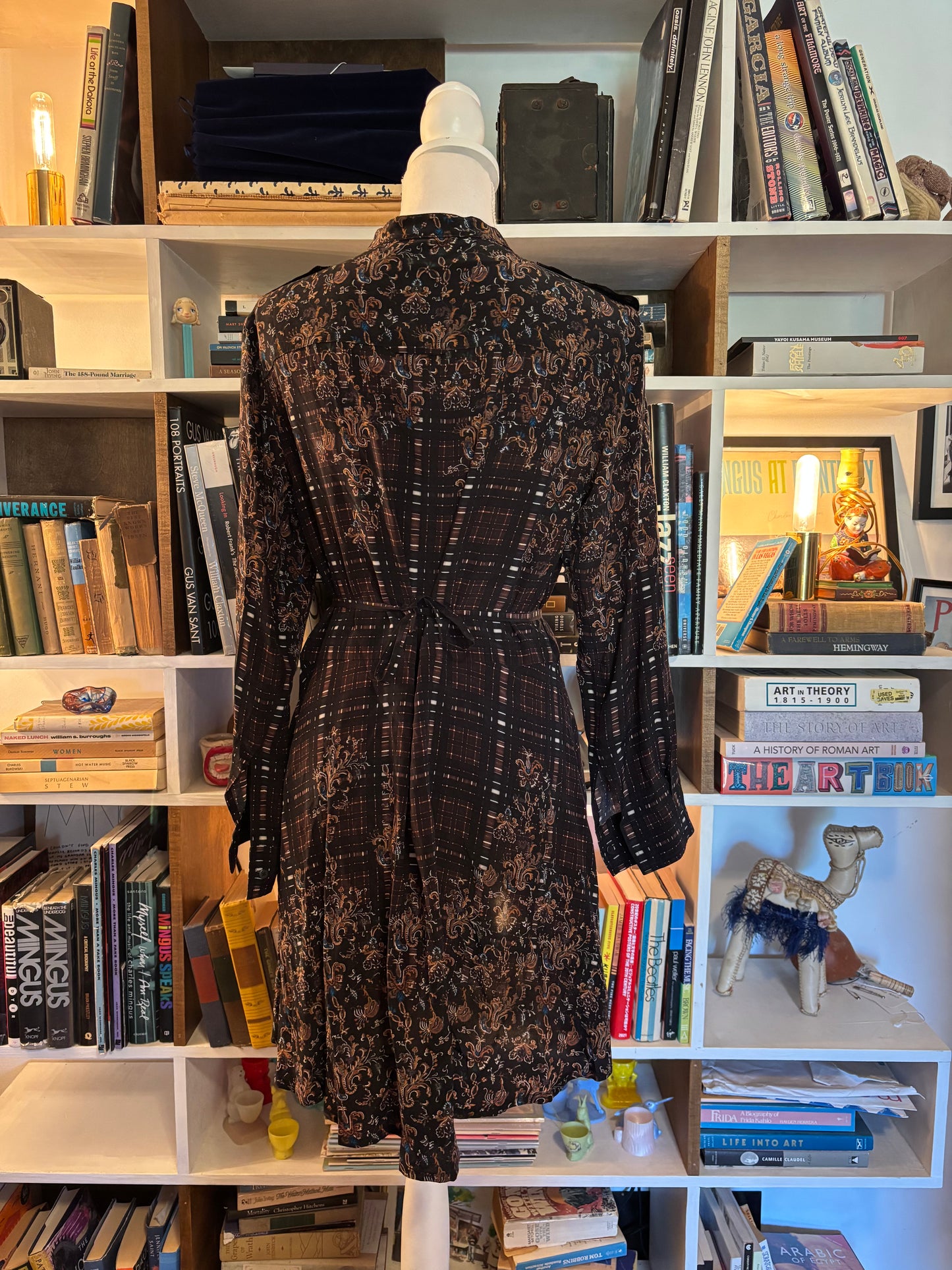 All Saints Silk Sanko Cade Dress