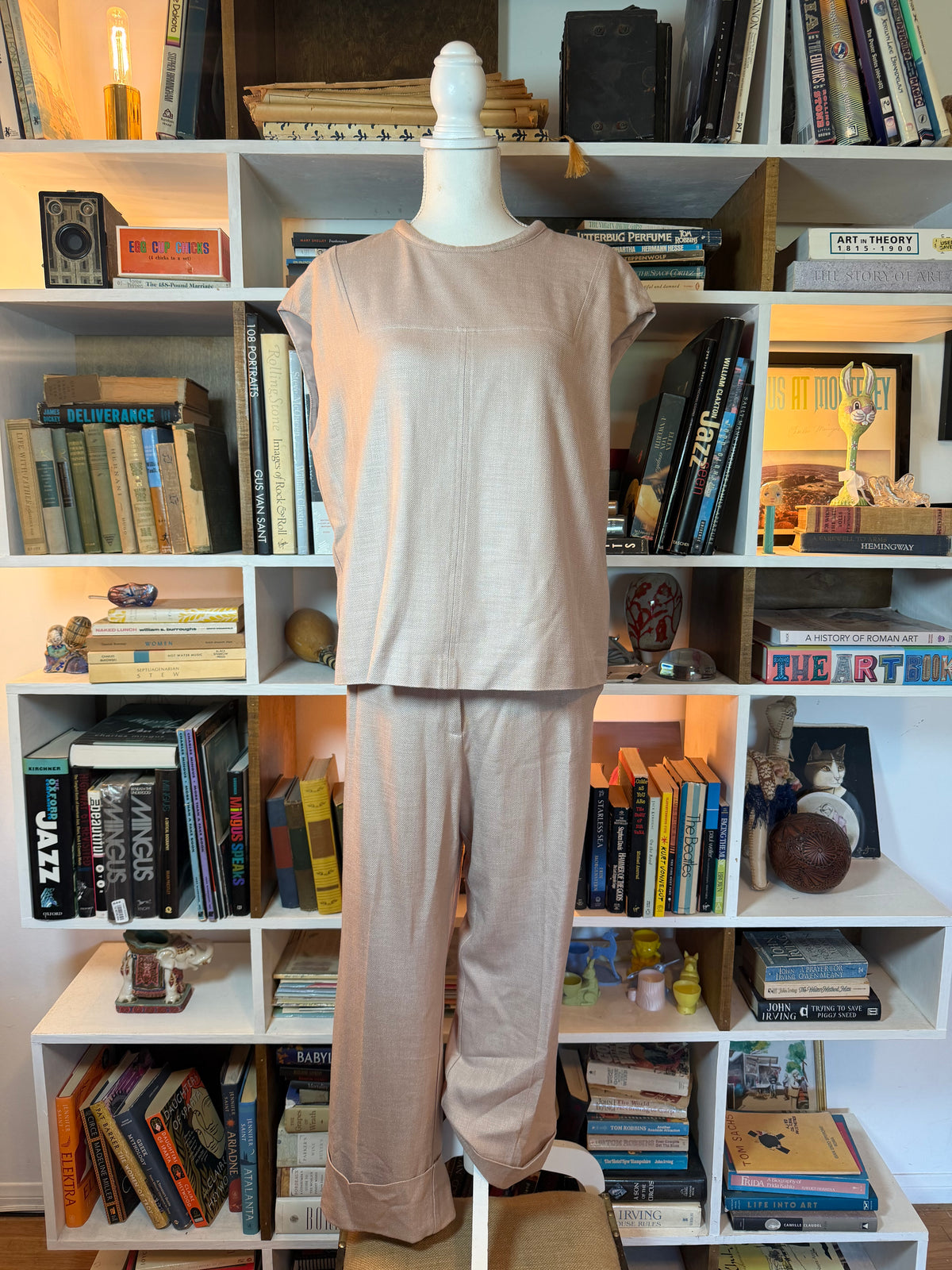 Trina Turk Blush Twill Two-Piece Set 10