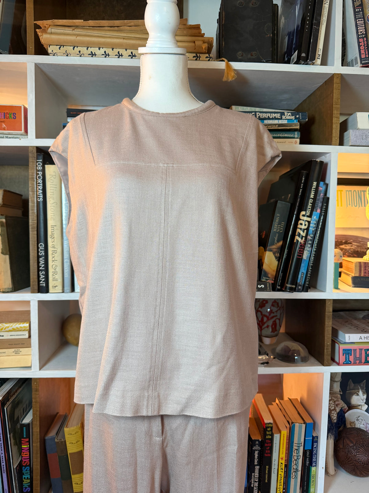 Trina Turk Blush Twill Two-Piece Set 10