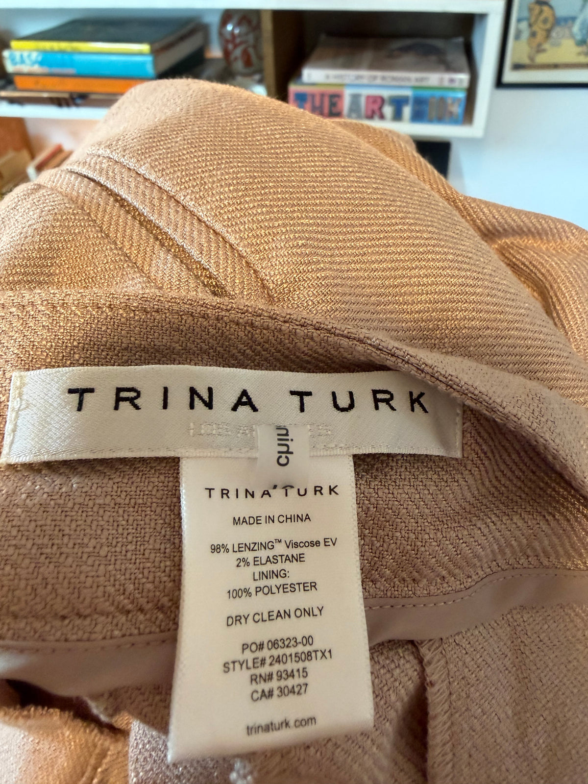 Trina Turk Blush Twill Two-Piece Set 10