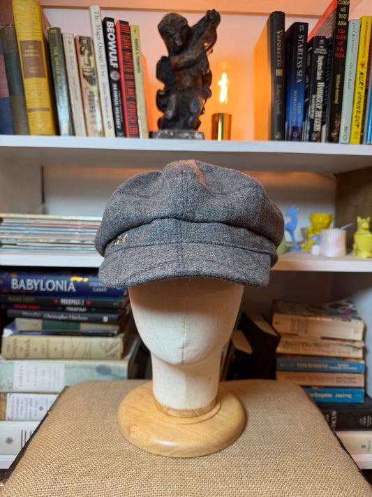 EK by New Era Gray Cashmere Newsboy Cap
