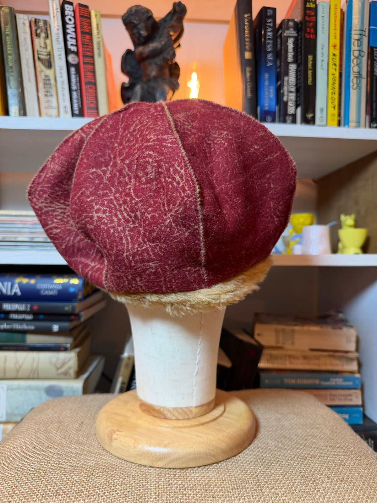 Faux Fur Beret