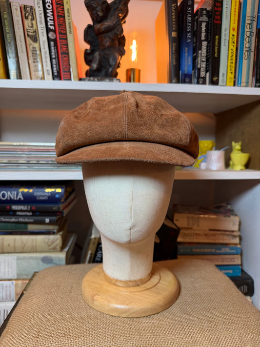 Ma Ju Yuan Vintage Suede Cap