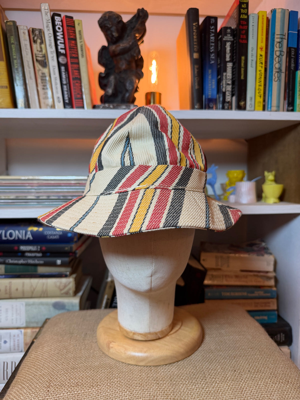 Striped Vintage Bucket Hat