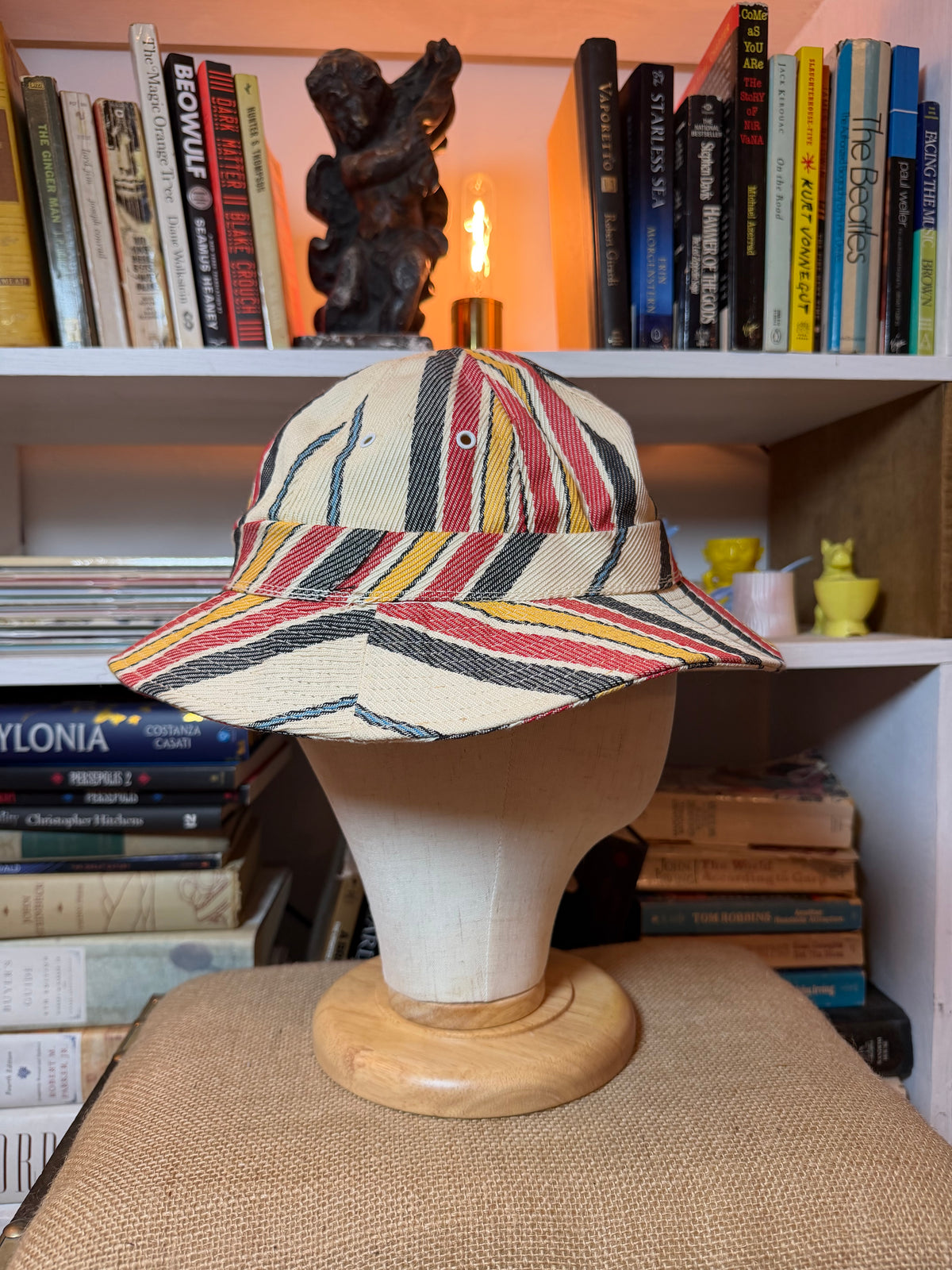Striped Vintage Bucket Hat