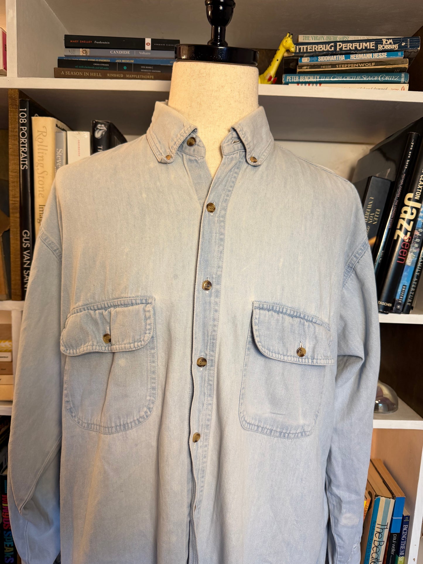 Only You Washed Denim Shirt