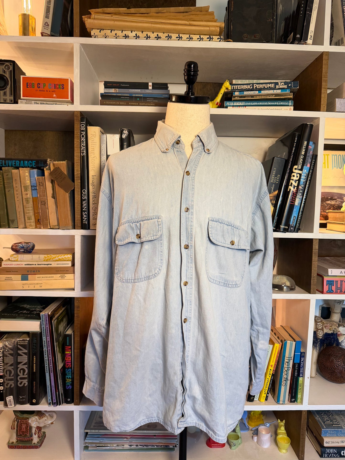 Only You Washed Denim Shirt