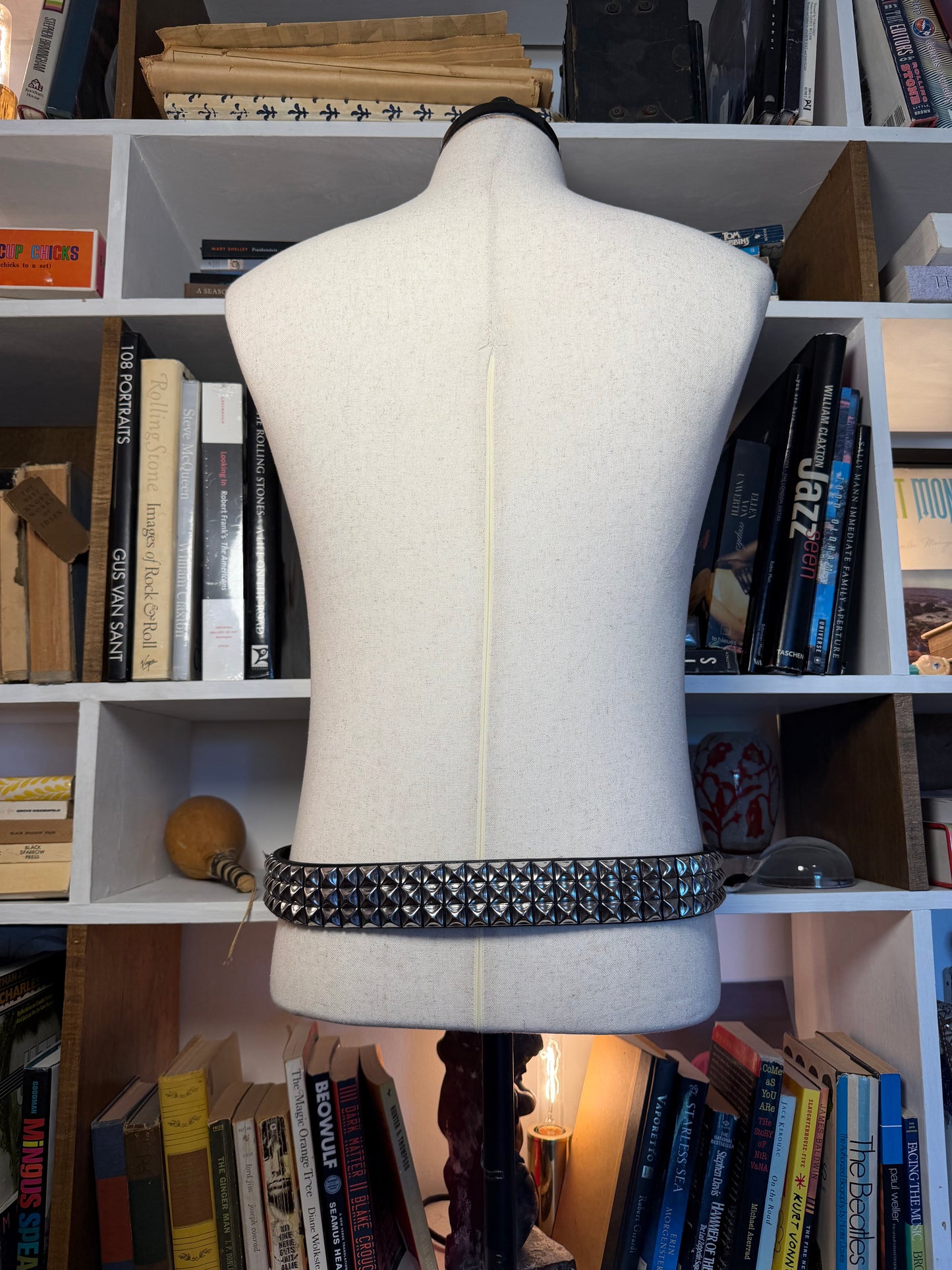 Studded Leather Belt