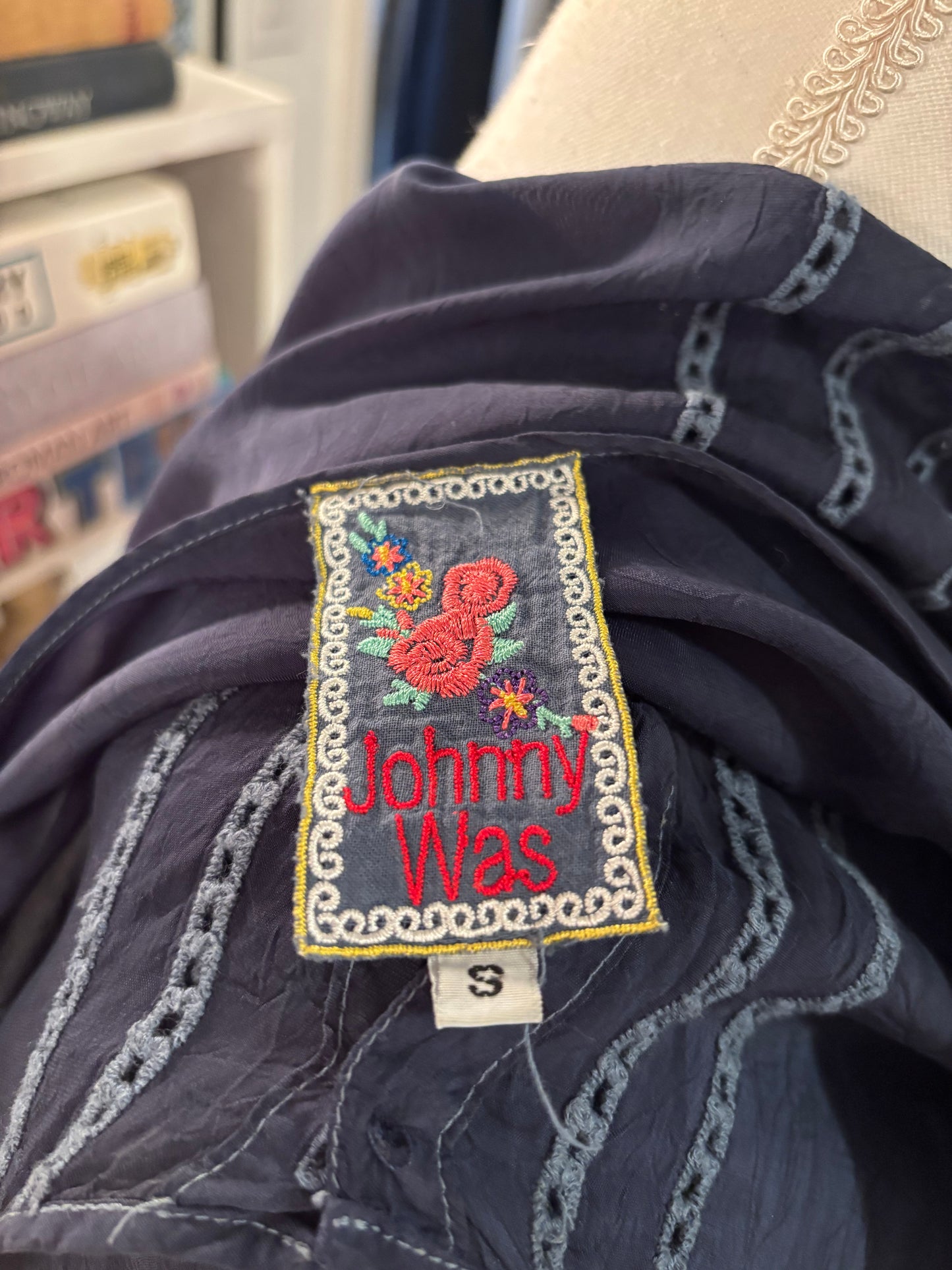 Johnny Was Embroidered Dress
