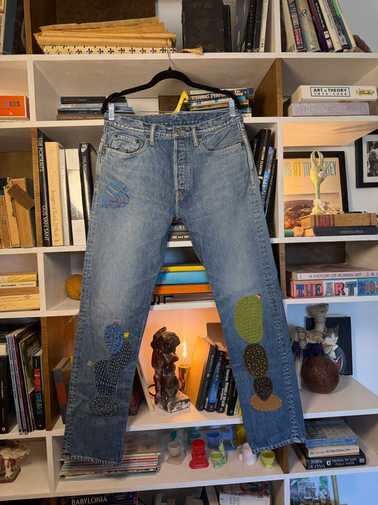 Kapital Cactus Patch Jeans