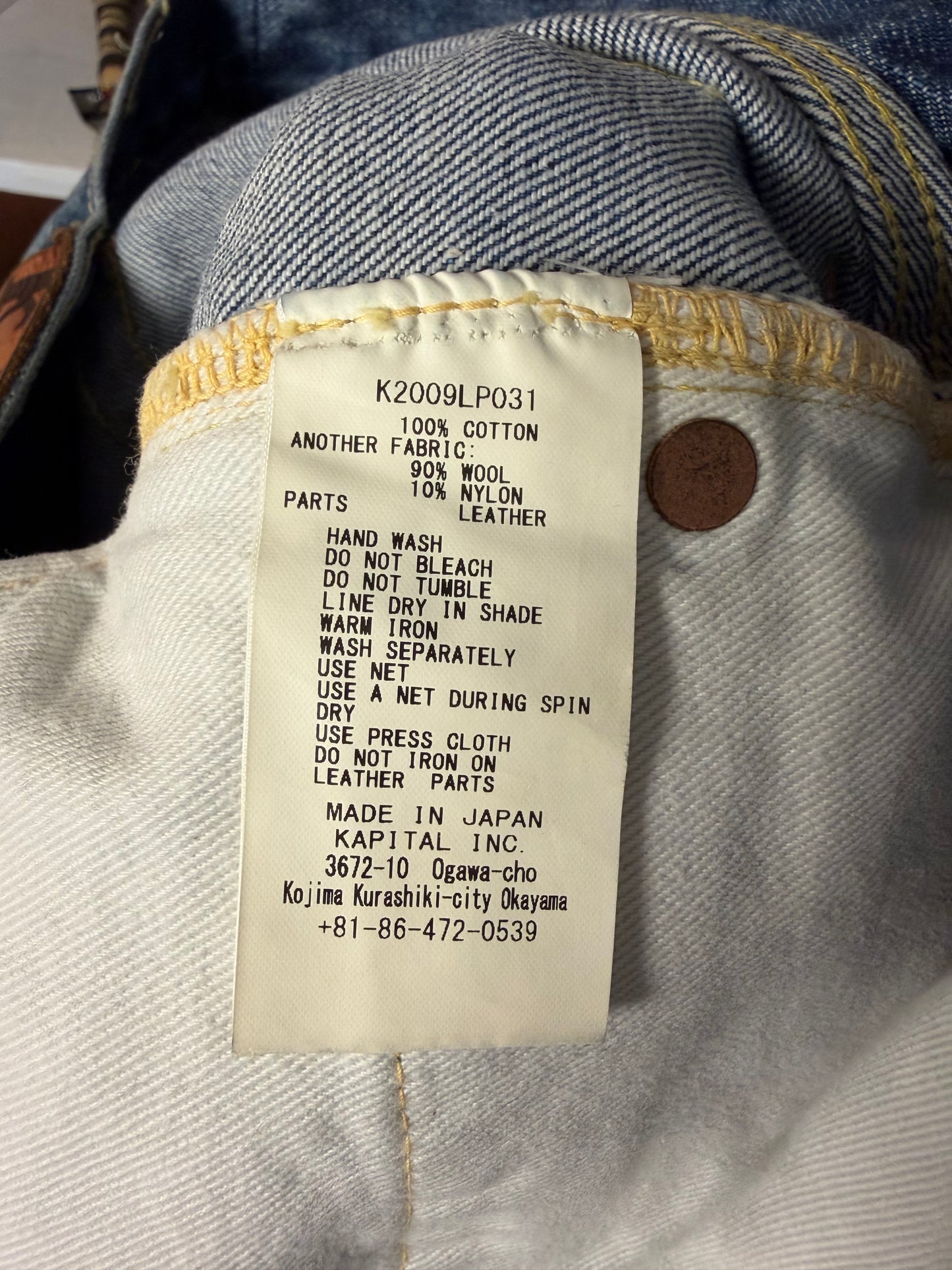 Kapital Cactus Patch Jeans