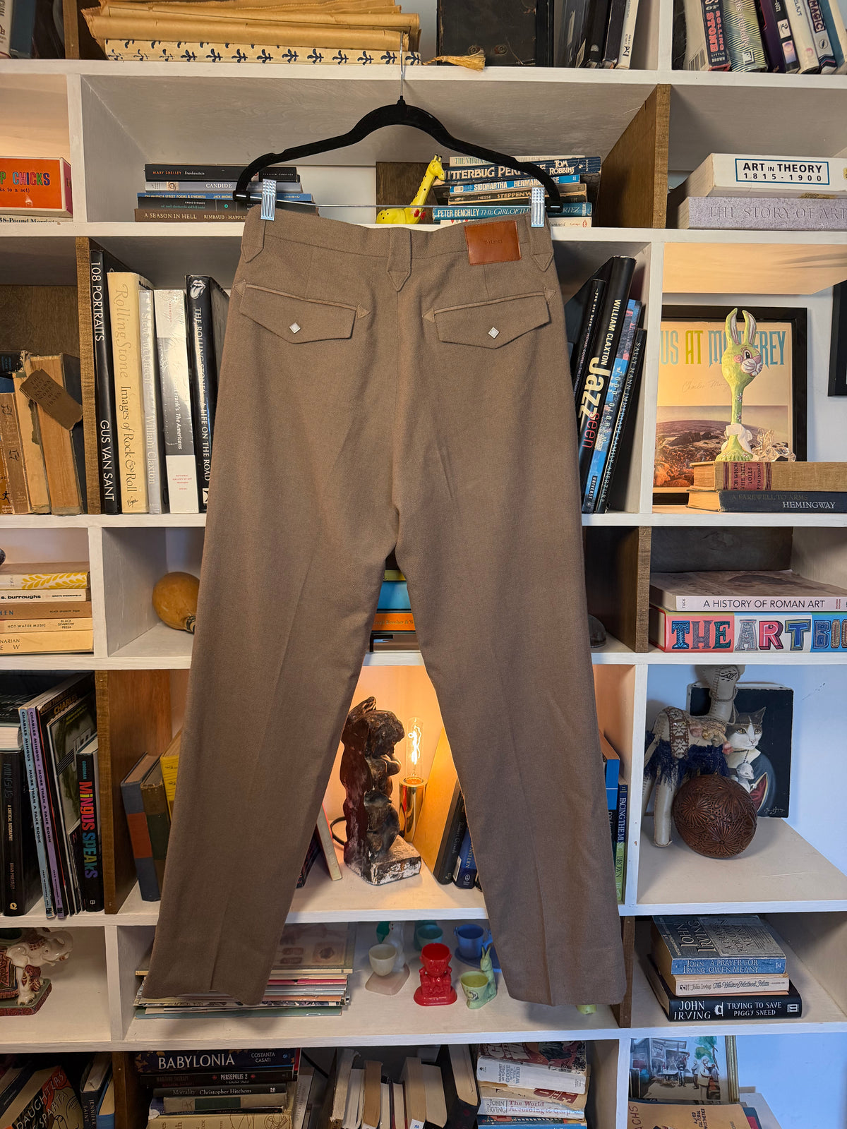 The Letters Wool Trousers
