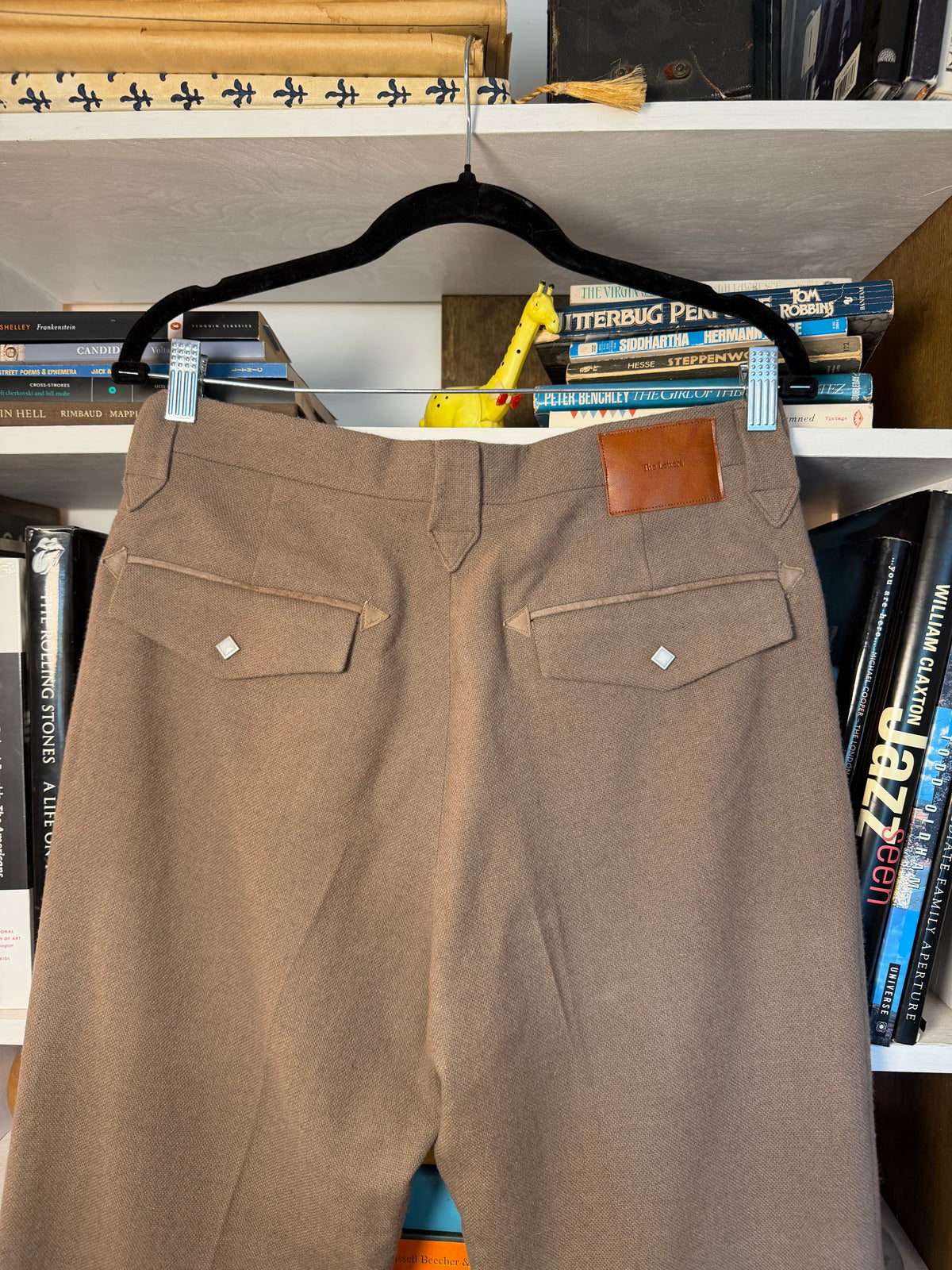The Letters Wool Trousers