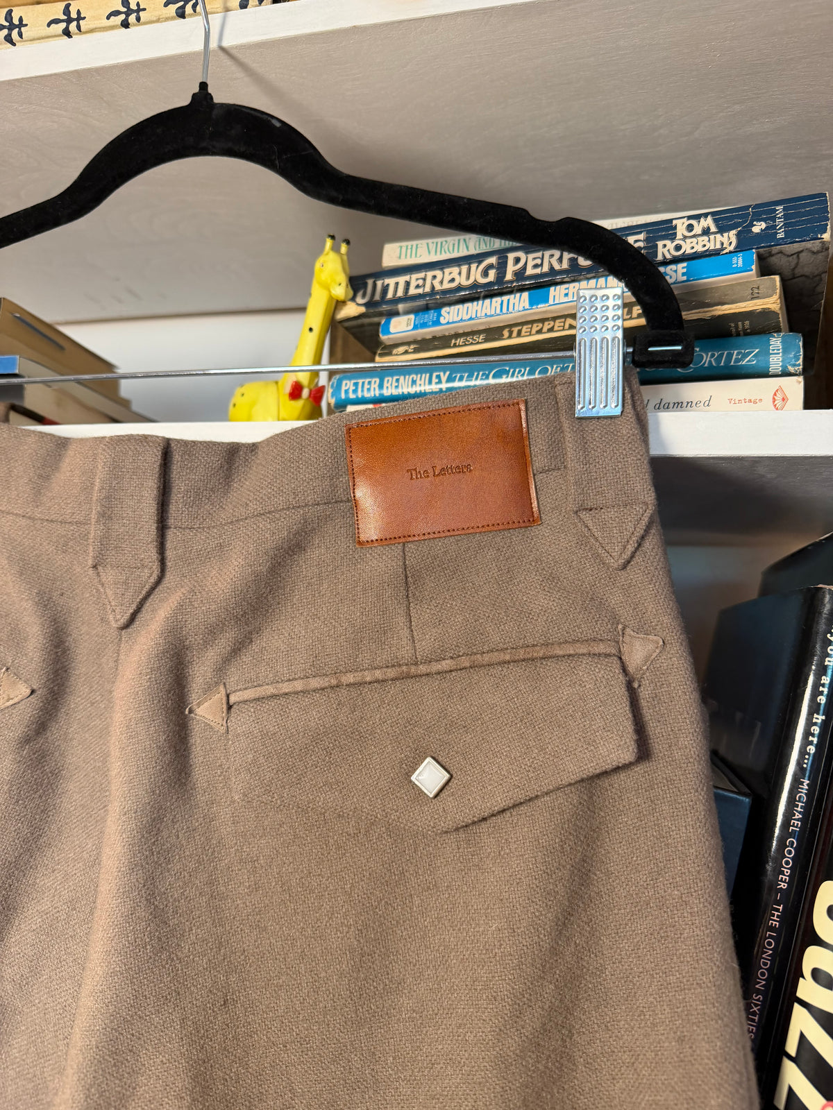 The Letters Wool Trousers