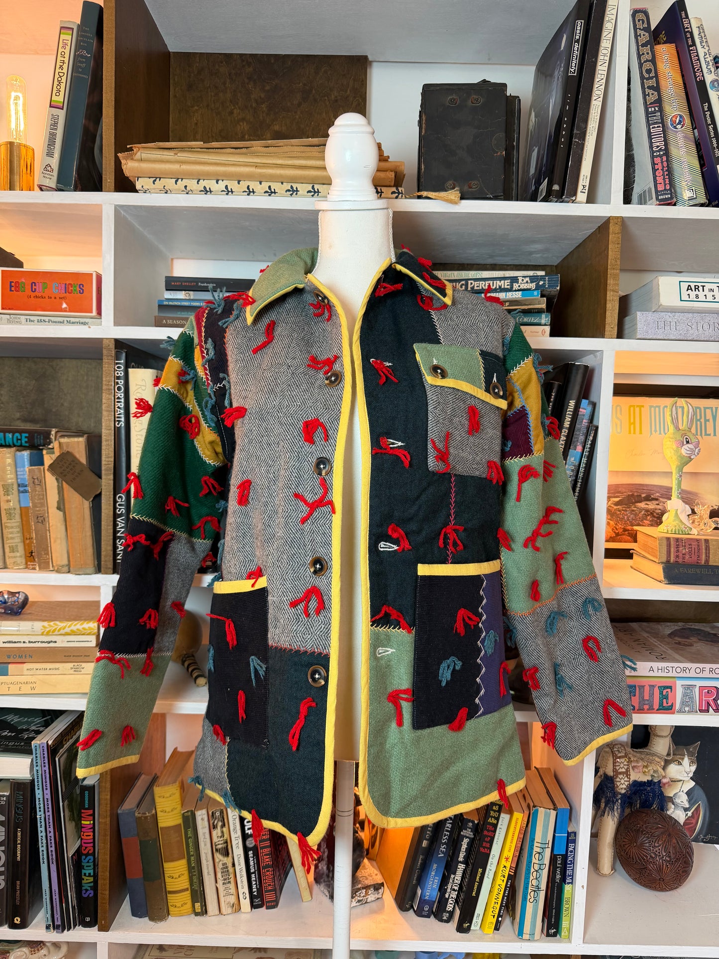 Bode Wool Patchwork Jacket
