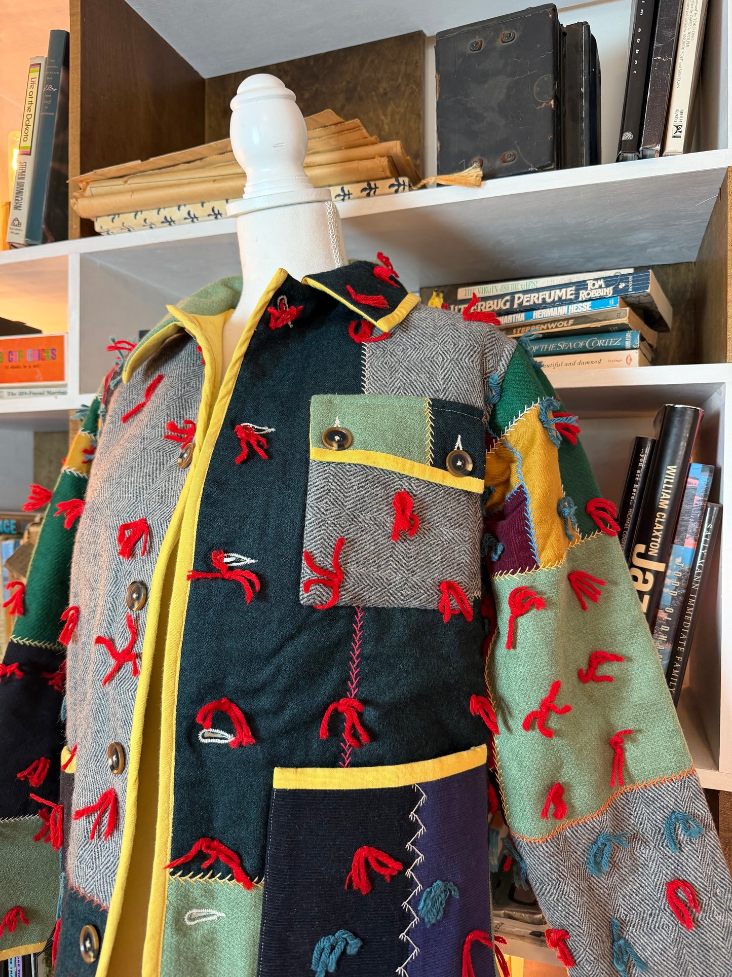 Bode Wool Patchwork Jacket